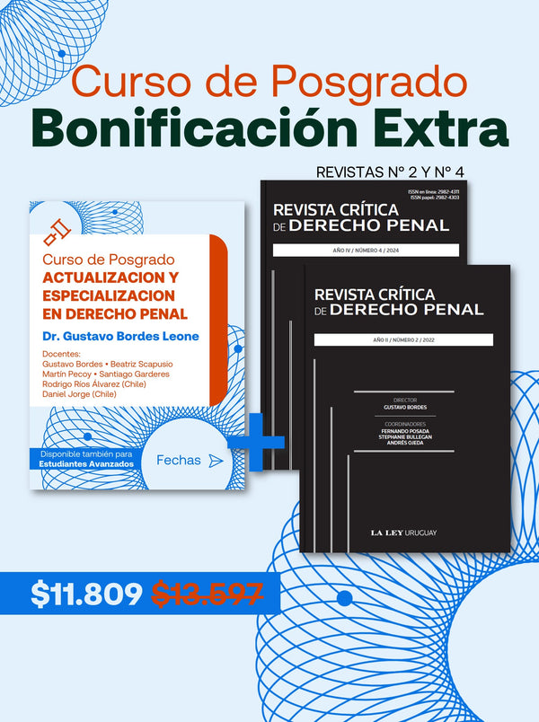 Curso de posgrado | Paquete Promocional 3
