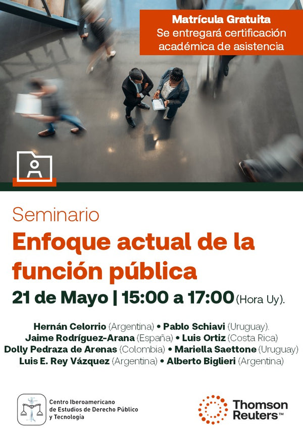 Seminario. Enfoque actual de la función pública
