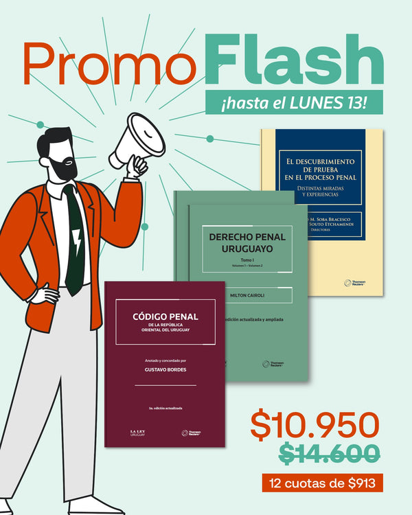 Promo Flash | Colección Derecho Penal