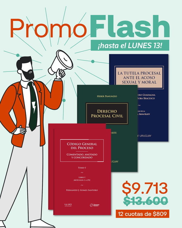 Promo Flash | Colección Derecho Procesal