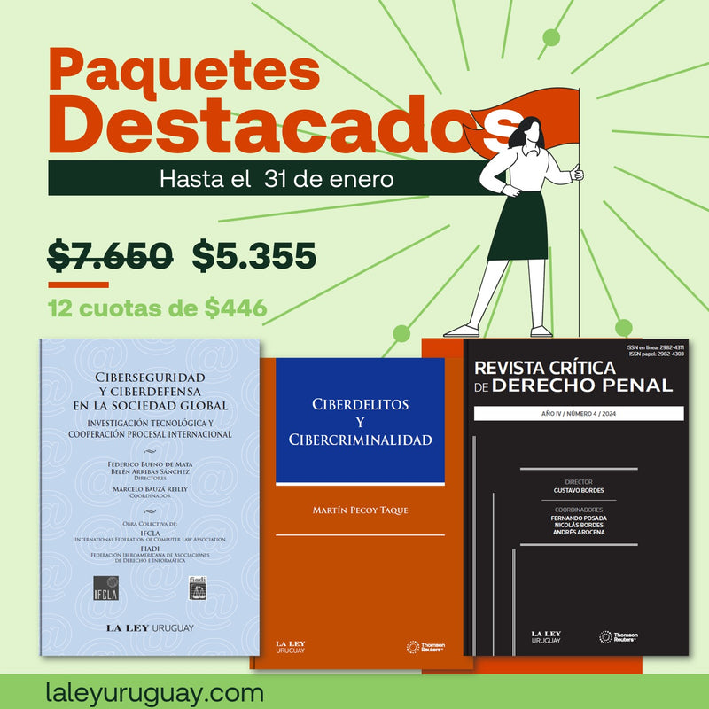 CIBERSEGURIDAD Y CIBERDEFENSA EN LA SOCIEDAD GLOBAL + CIBERDELITOS Y CIBERCRIMINALIDAD (+Separata) + REVISTA CRÍTICA DE DERECHO PENAL N° 4 | 30% OFF