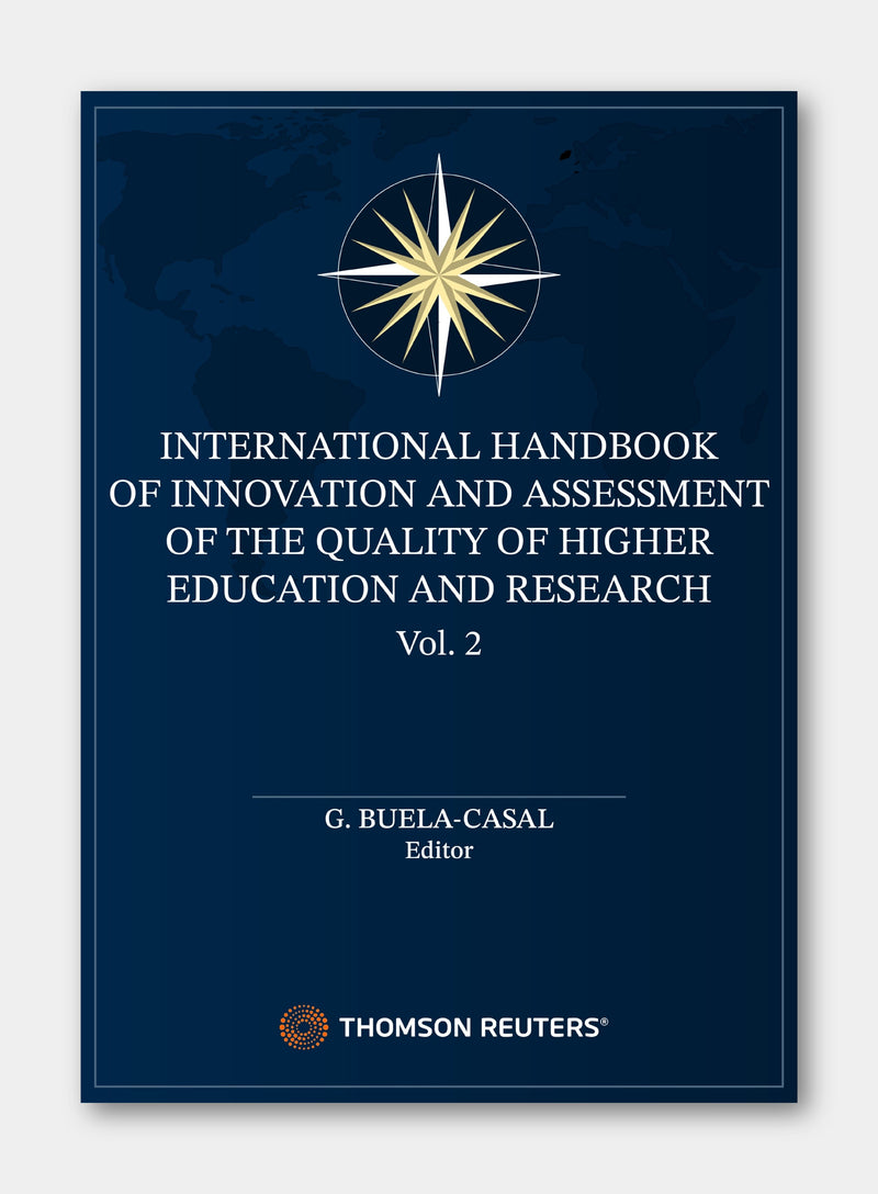 INTERNATIONAL HANDBOOK OF INNOVATION AND ASSESSMENT OF THE QUALITY OF HIGHER EDUCATION AND RESEARCH Vol. 2