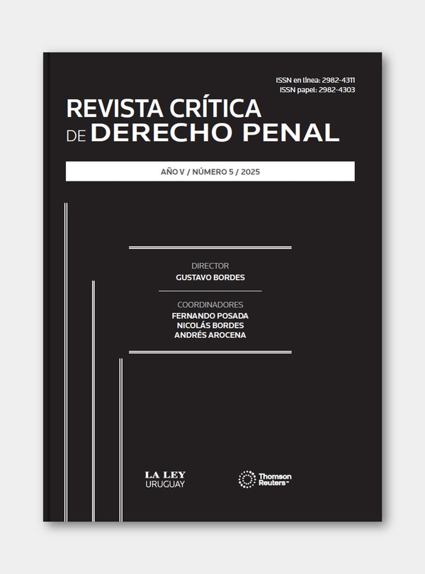 REVISTA CRÍTICA DE DERECHO PENAL