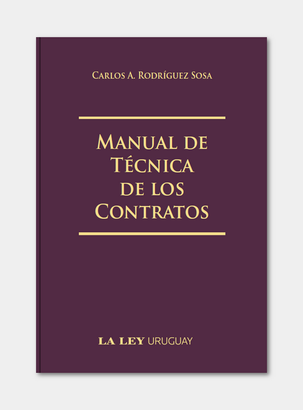 MANUAL DE TÉCNICA DE LOS CONTRATOS