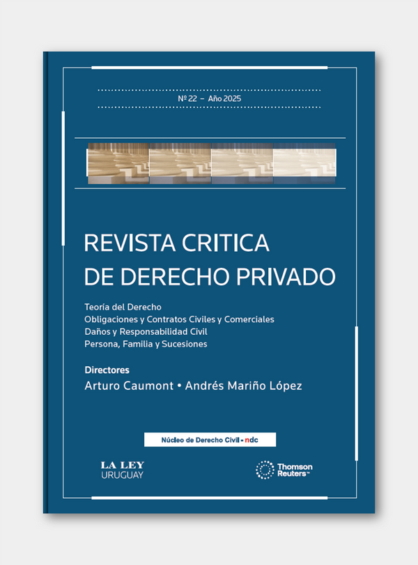 REVISTA CRÍTICA DE DERECHO PRIVADO