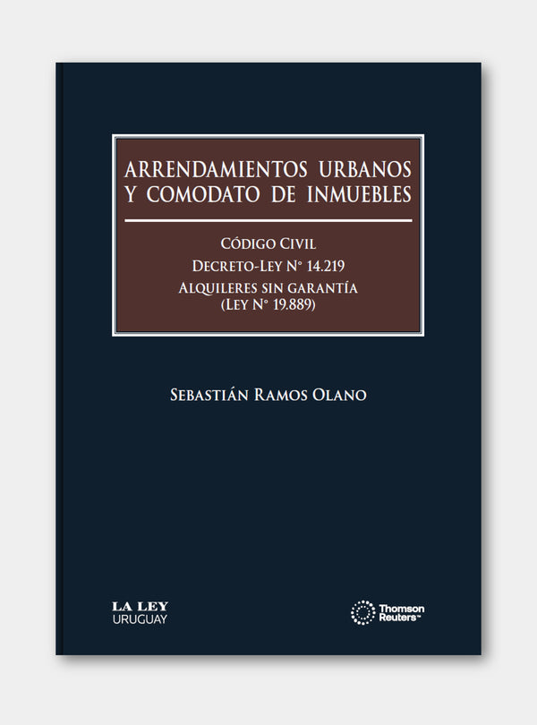 Arrendamientos urbanos y Comodato de inmuebles