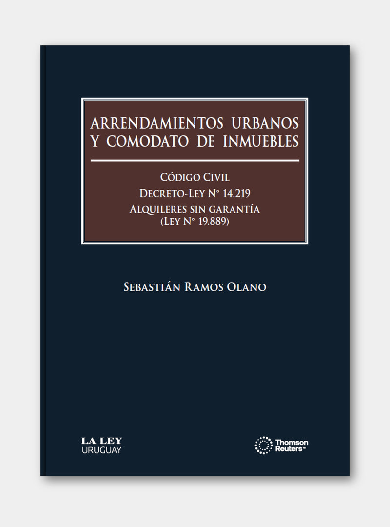 Arrendamientos urbanos y Comodato de inmuebles