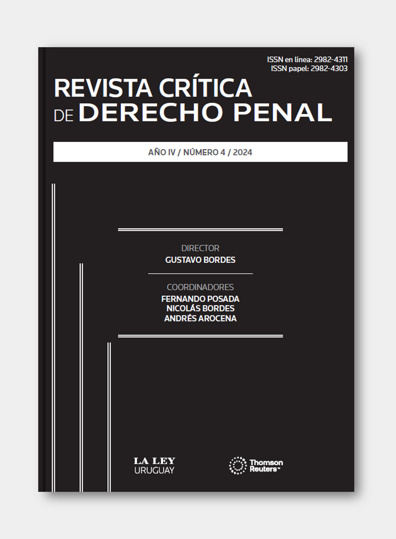 REVISTA CRÍTICA DE DERECHO PENAL