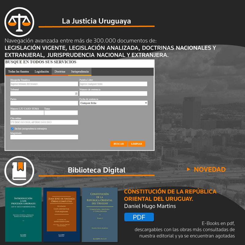 La Justicia Uruguaya. Información Legal Online